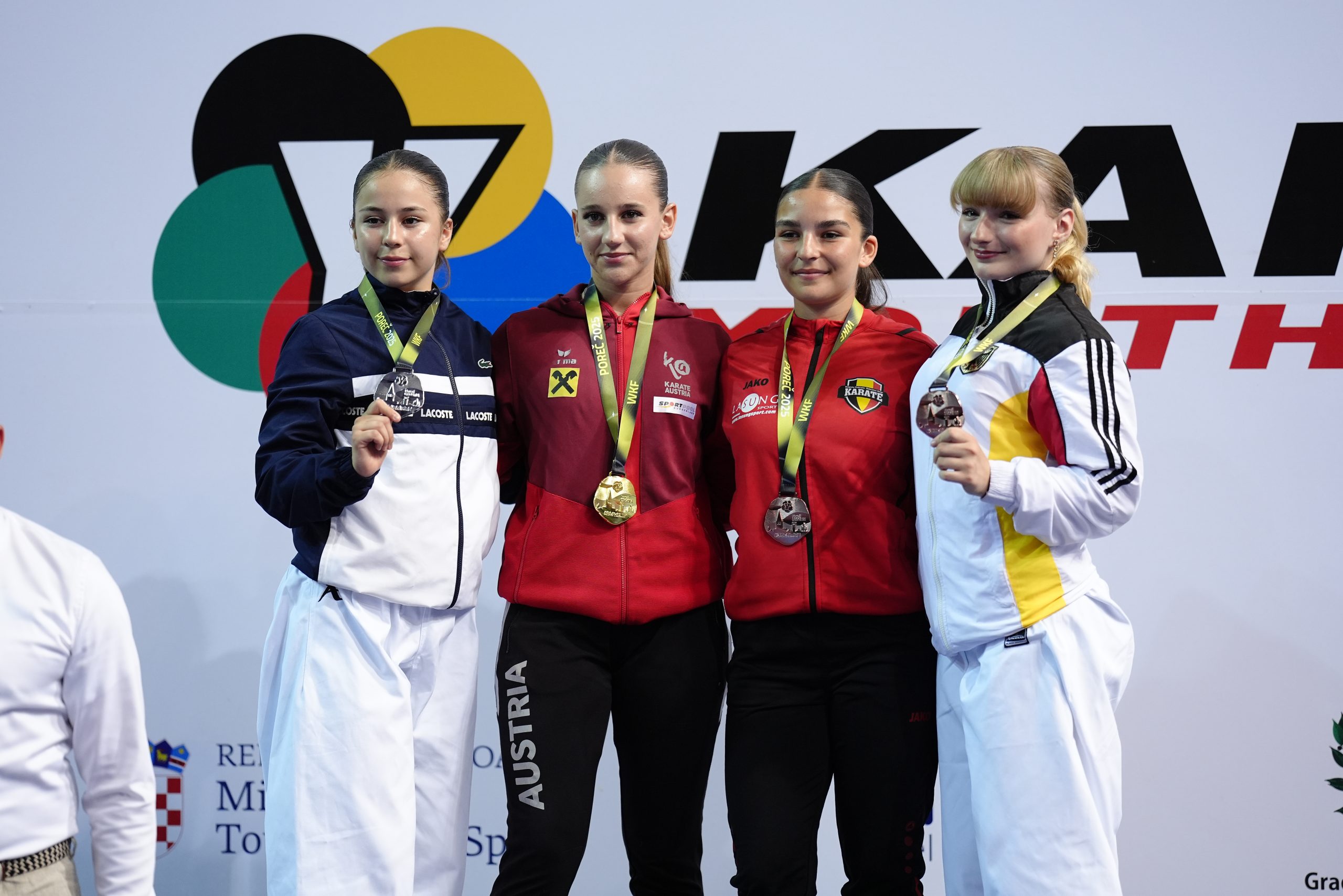 Gold und Bronze beim Welt-Cup in Porec